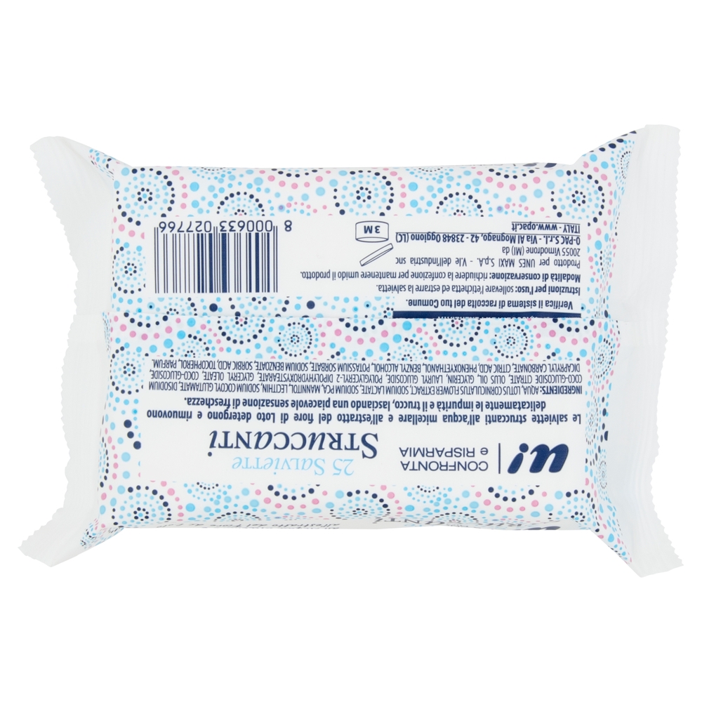 25 Salviette Struccanti Viso e Occhi U! Confronta e Risparmia